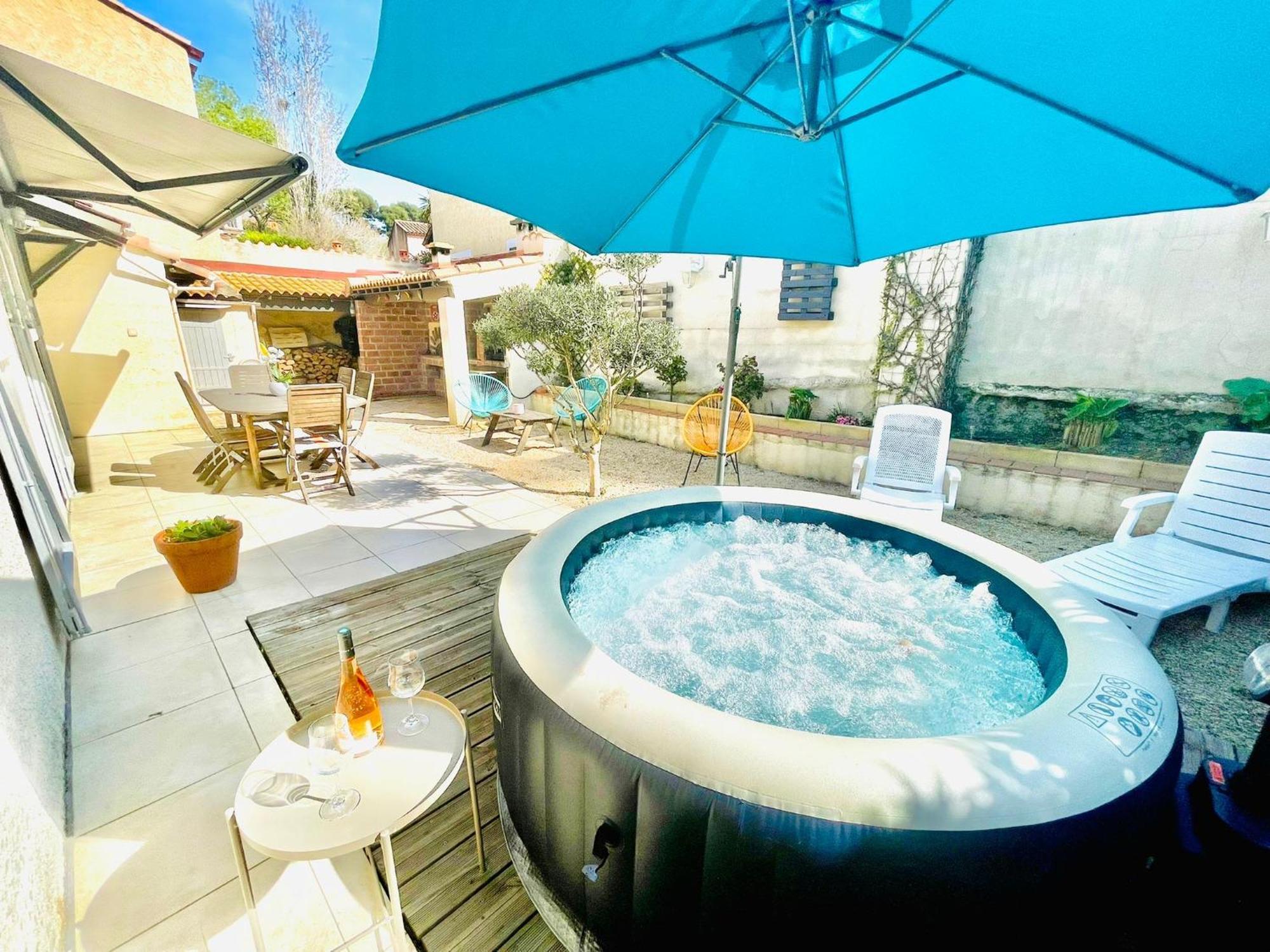 Villa Confort Jacuzzi Barbecue Clim Parking Marseille Exteriér fotografie